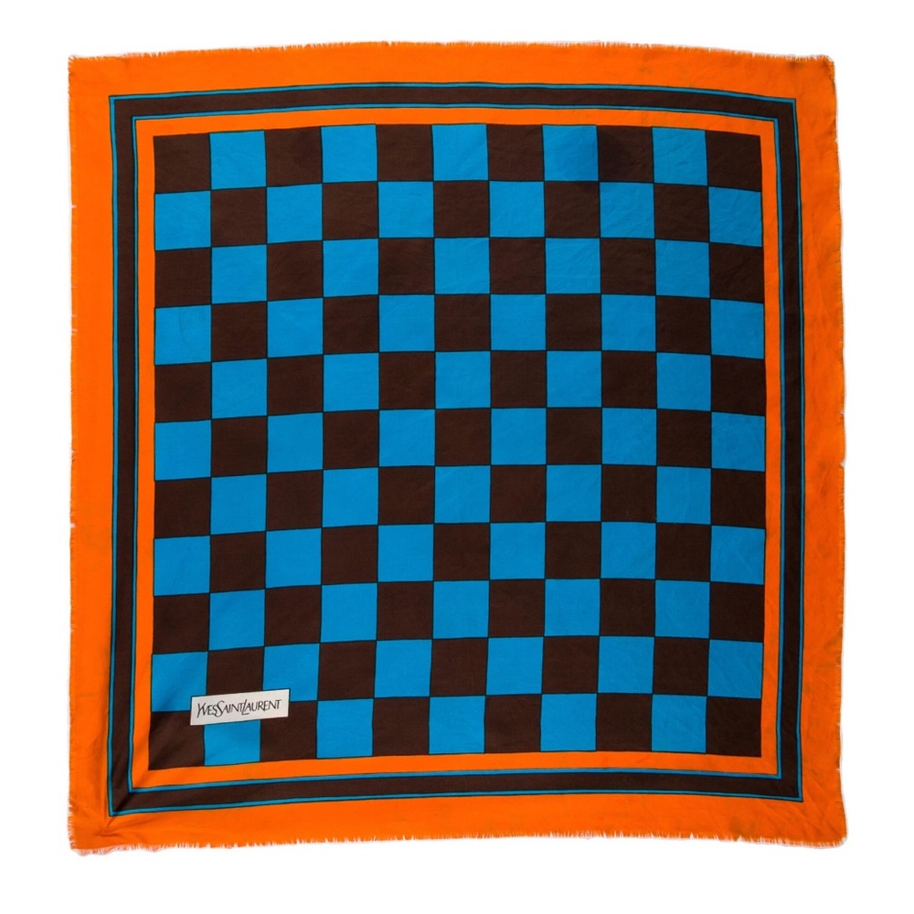 Yves St. Laurent Silk Scarf